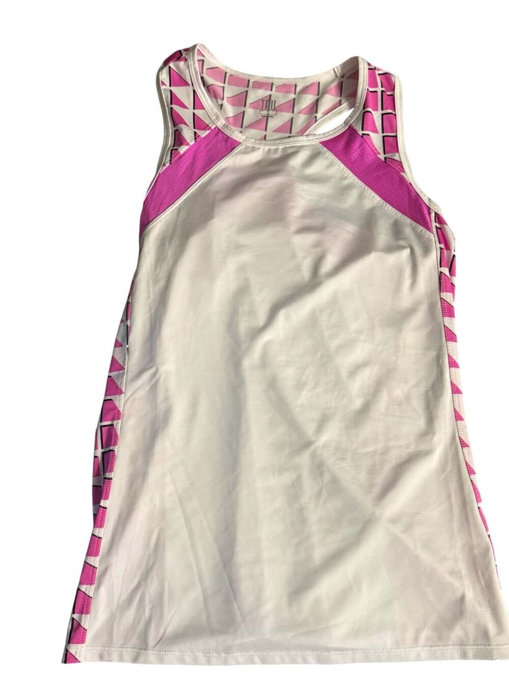 Tail Activewear Geometric Triangle Print GOLF Tank Top Size Small NWT